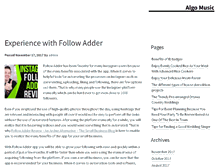Tablet Screenshot of algomusic.net